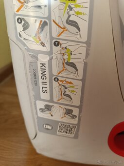 Autosedačka Britax romer king II - 2
