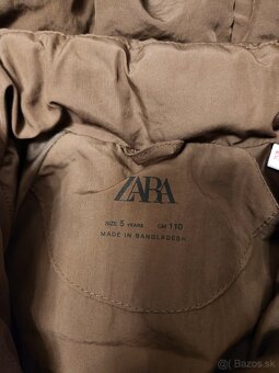 Zara, dievčenská paperova zimná bunda - 2