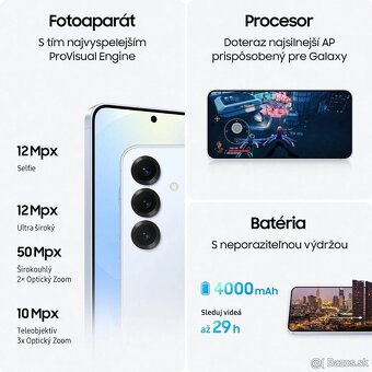 Samsung Galaxy S25 12/256,svetlomodrý-novy,zabaleny,24.m.zar - 2