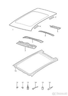 strecha Škoda Octavia 3 combi - 2