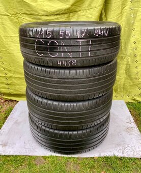 215/55 r17 letné CONTINENTAL 94V - 2