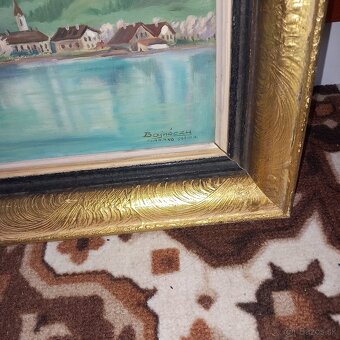 Predám Signovaný obraz na plátne - 2