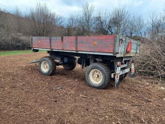 Vlecka/Prives 9t s Spz za Traktor - 2