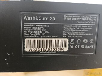 Wash and Cure 2, čiistička a vytvrdzovačka výtlačkov z SLA - 2