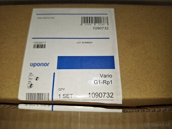 Uponor rohový guľový ventil. - 2