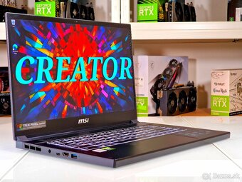 Herný notebook MSI CREATOR | 4K UHD | RTX 2080 SUPER | 32GB - 2