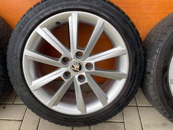 TERON orig Alu disky 225 45 R17 5x112 Skoda Superb octavia - 2