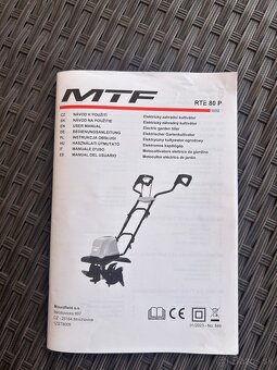 Kultivátor MTF RTE 80 1x použitý v záruke - 2