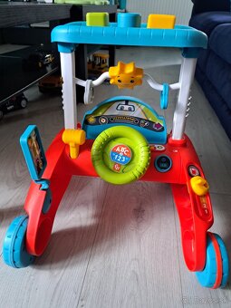 Fisher Price chodítko obojstranné - 2