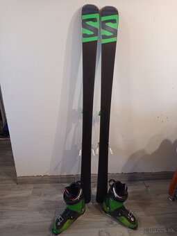 predám lyže salomon x drive fs titanium - 2