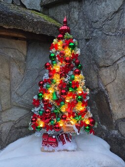 Vianočný plochý stromček - 2