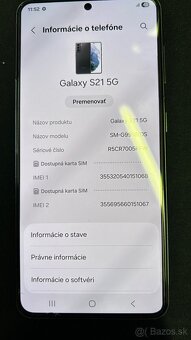 Samsung s21 5g - 2