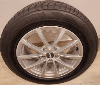 Originálna zimná sad AUDI - 5x112 r17 + 225/60 r17 - 2