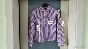 Dámska kockovaná košeľa - 2