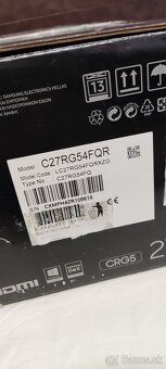 Samsung C27RG54FQR Monitor - 2