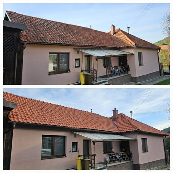 Čistenie fasád a striech – ako NOVÉ už od 7 €/m² - 2
