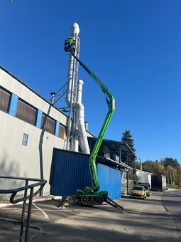 Výškové práce so samohybnou plošinou, Pracovná plošina - 2