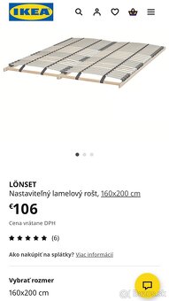 IKEA rošt 2x80 - 2