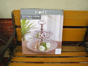 Poschodový filigránsky etažér veľký - 2