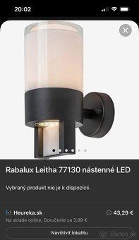 Rabalux vonkajsie osvetlenie - 2