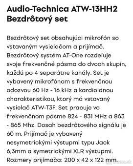 Predam kvalitny novy bezdrot mikrofon - 2