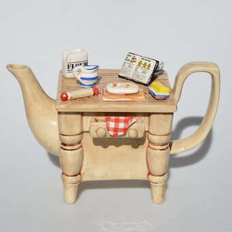 Porcelánový čajník - Pečenie - 2