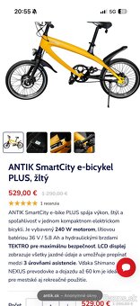 ANTIK SmartCity e-bicykel PLUS - 2