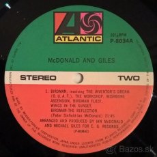 LP MC DONALD, GILES I. (King Crimson) - Japan 1974 - 2