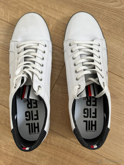 Panske tenisky Tommy Hilfiger Harlow 1D, vel. 44, biele - 2