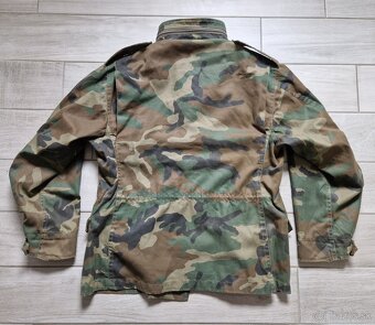 Pánská polní parka M65 Woodland velikost L #a018 - 2