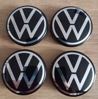VW 56 mm stredové krytky do Škoda kolies - 2