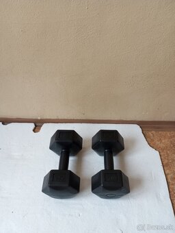 Plastové Hexagonálne jednorúčky BESTIF 2 x 5 kg - za 1/2ceny - 2