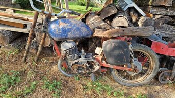 Torzo Jawa ČZ 175/356 s DOKLADOM O VYDRADENÍ - 2