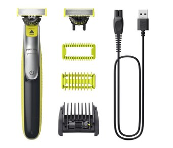 Holiaci strojček Philips OneBlade 360 TVÁR + TELO, 5 v 1 - 2