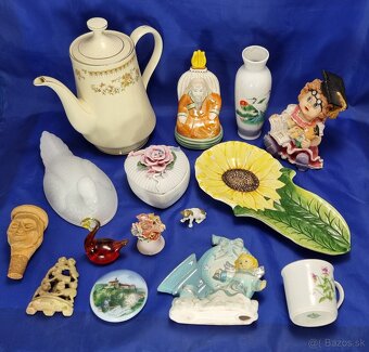 Starý porcelán a iné - spolu 15 kusov za 12 euro - 2