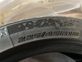 225/45 r18 zimné pneu - 2