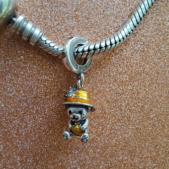 Prívesok Macko s tekvičkou - 2