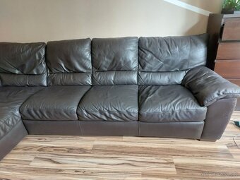 Za odvoz kožená sedačka. - 2