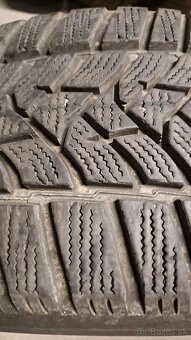 Predám 1ks jazdená zimná 205/55r16-91H Dunlop - 2