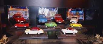 Modely autá a autobusy - 2