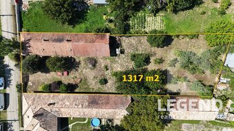 RD Svodín, krásny pozemok 1317 m2, tichá ulička, ovocný sad - 2