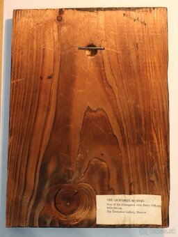 Ikona na drevenej doske - 2