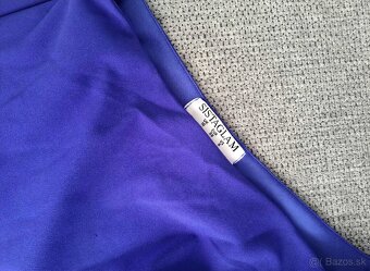 Modré spoločenské šaty - 2