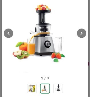 NOVY odšťavovač- SENCOR - 2