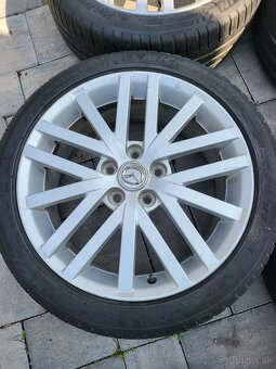 5X114,3 R18 Mazda Letna sada 215/45 R18 Michelin - 2