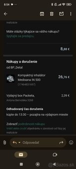 Predám úplne nový, nerozbalený nhalátor - 2