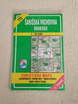 Turistické mapy od VKÚ Harmanec (1. vydanie) - 2
