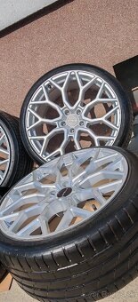 Alu na BMW Levella 5x120 a letné 245/35 a 275/30 R21 - 2