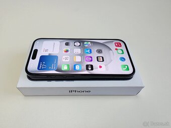 APPLE IPHONE 15 128GB BLACK,ZDRAVIE BATERKY 100% - 2