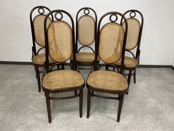 Stoličky vypletané ratanom Thonet nr.17 - 2